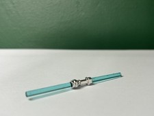 Lego Star Wars- Vintage  x1 Trans Double Blue Lightsaber Blade