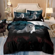 Snow Wolf Duvet Quilt Cover