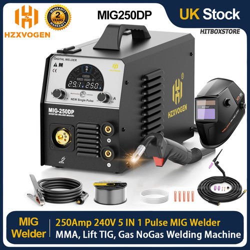 250amp mig tig mma welder - 250amp, mig/tig/mma