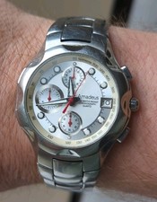 Vintage Mens Amadeus Chronograph Watch AM00056