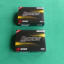 SRIXON Z STAR Golf Balls - 2 Doz (24 balls) Brand New - Overstamp  (with logo)