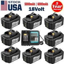 18V 6.0Ah Battery For Makita