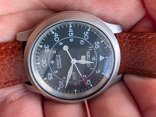 Seiko automatic 21j - automatic, black