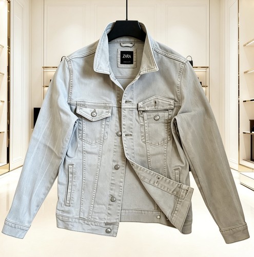 Zara men beige denim - zara,