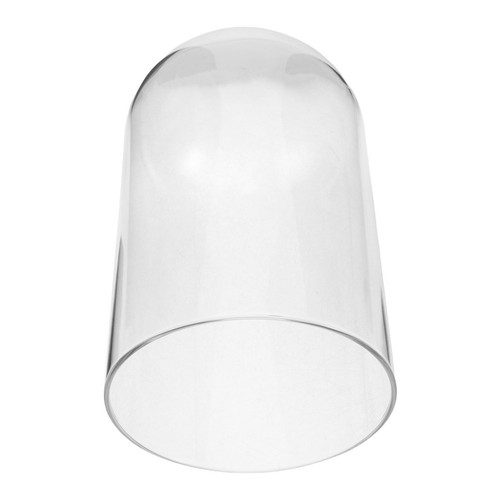 Antique clock glass - glass, dome