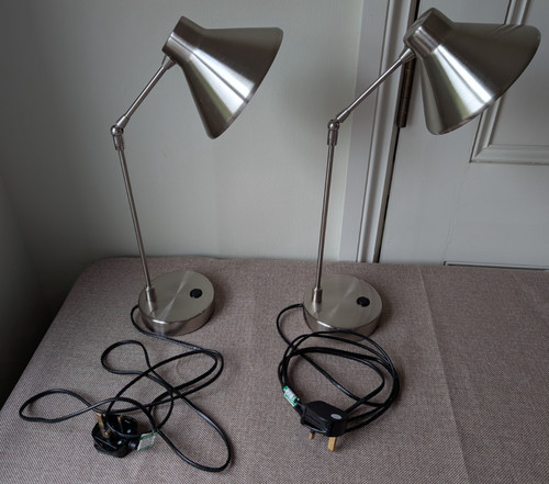 Pair habitat chrome silver - pair,