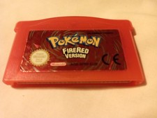 Nintendo Gameboy Advance Pokémon Fire Red Cartridge Tested Working