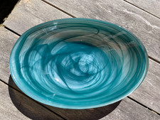 Large Modern Art Glass Bowl