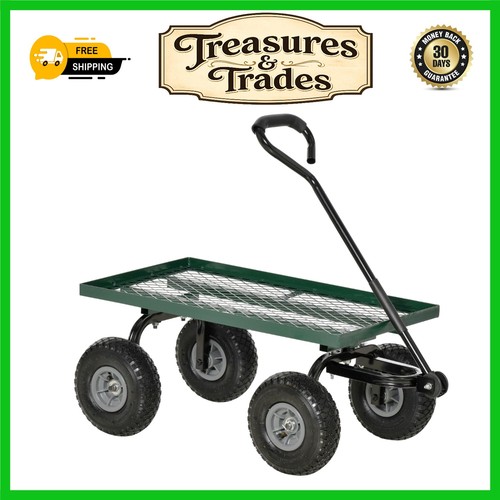 Heavy duty garden trolley cart - duty,