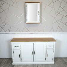 White Painted Bathroom Furniture | Bathroom Storage Cabinet | Storage