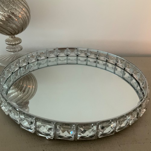 Jewel rim silver - silver, mirror