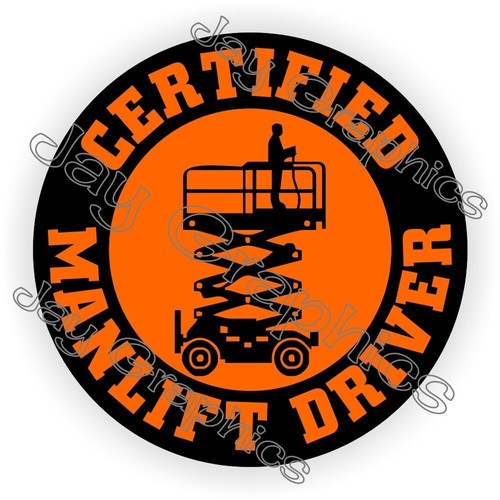 Manlift driver hard - driver, hat