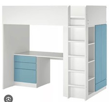 Boys Cabin Bed With Storage And Matching Wardrobe And Drawers