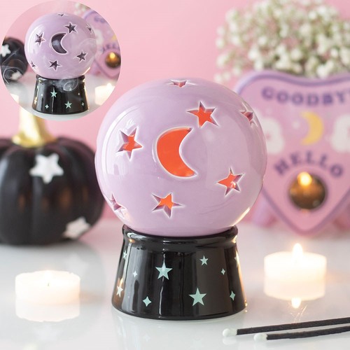 Crystal ball tealight - ball, candle