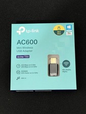 TP-Link AC600 Archer T2U Dual Band WiFi USB Adapter, Good Condition as Photos