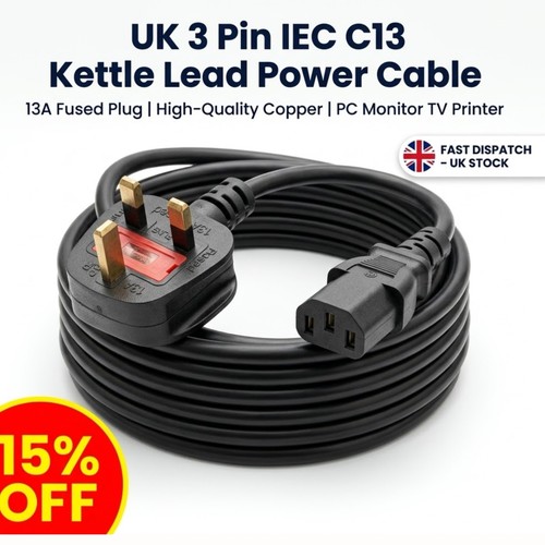 Plug iec c13 kettle - to, lead