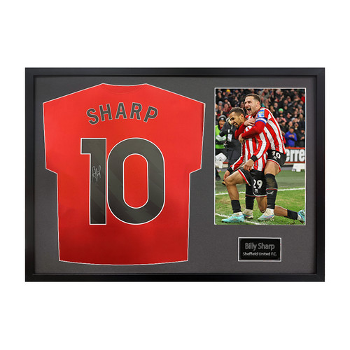 Billy sharp signed - sharp,