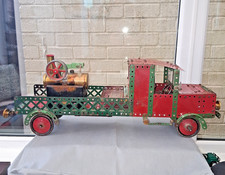 VINTAGE MECCANO FLAT BED TRUCK