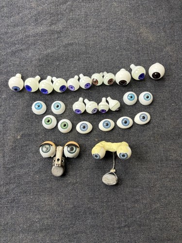 Vintage doll eyes lot - vintage,