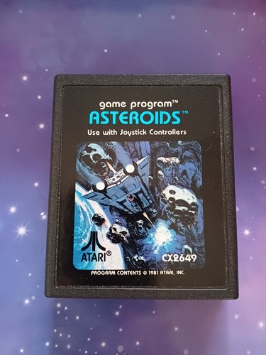 Atari 2600 asteroids cart - atari,