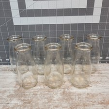 Vintage Dairy Glass Milk Round