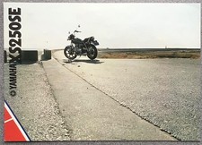 YAMAHA XS250SE Motorcycle Sales Brochure c1981  LIT-3MC-0107559-81E