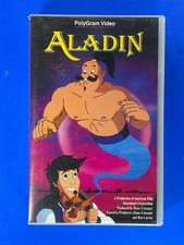 Aladin VHS Video Tape, Vintage