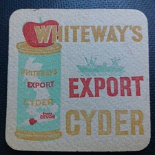 Whiteways cider beer mat - cider,