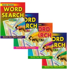 Set Of 4 x Wordsearch Word