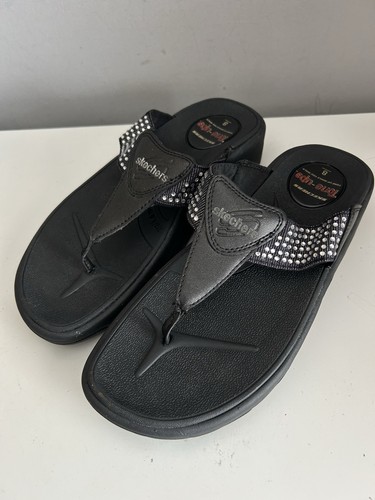 Skechers womens black - skechers,