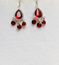 Stunning Red Garnet Longline