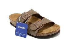 Birkenstock Arizona Birko-Flor Casual Sandals Regular EU Shoe Size 35-45 Coffee