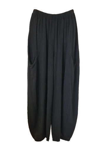 Italian washed linen trousers - washed,