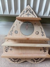 Wooden Shelves with LED AA