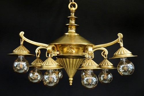 Antique lights art - 9,