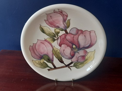 Moorcroft plate magnolia