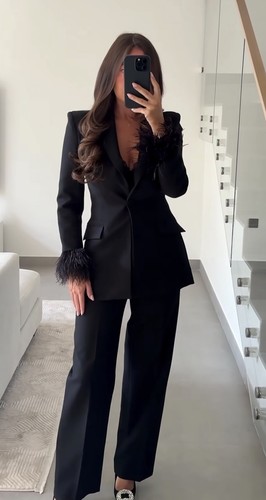 Zara 2025 new woman black - woman,