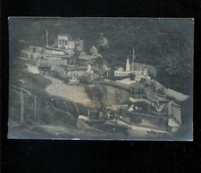 WW1 Trench Miniature Model Village  RP  Postcard 1917 Censor Postmark