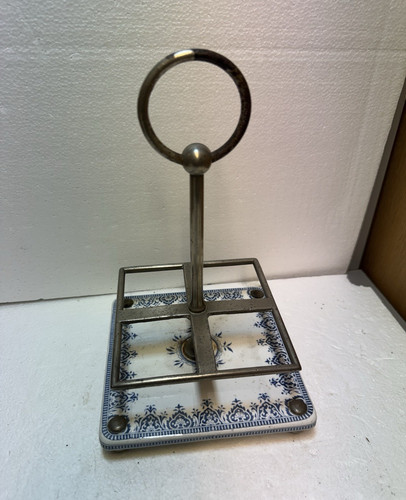 Antique cruet stand silver - antique,