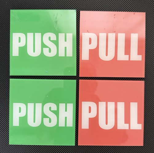 10x10mm push and pull door - 10x10mm,