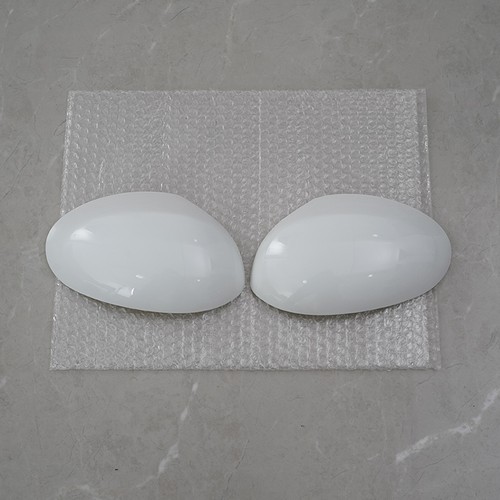 White wing mirror cover - 2x,