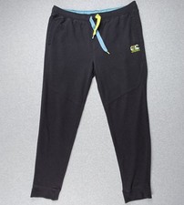 Canterbury Track Pants Men 3XL Black Uglies Joggers Drawstring Casual Sportswear