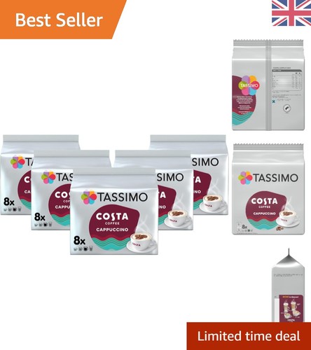 Costa cappuccino coffee pods - coffee,