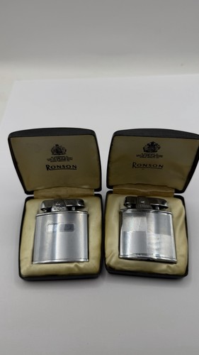 Vintage ronson petrol lighters - ronson,