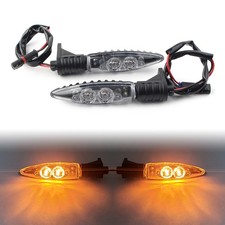 2xFront Clear LED Turn Signal Indicator Light Fit BMW HP4 S1000R S1000RR S1000XR