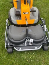 stiga ride on mower