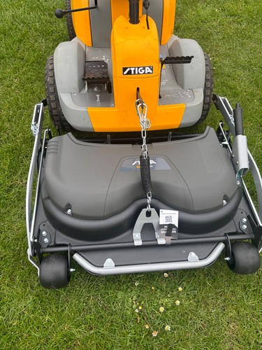 Stiga ride mower - ride, on