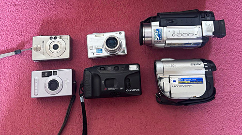 Mixed camera joblot - -, untested