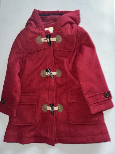 Red new child duffle - new, coat
