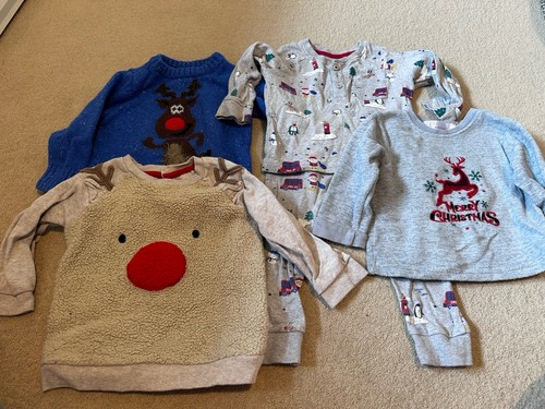 Christmas clothing bundle - 9-12,